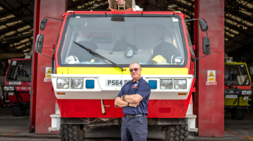 Blackpool Airport fire service appoints new Senior Airport Fire Officer